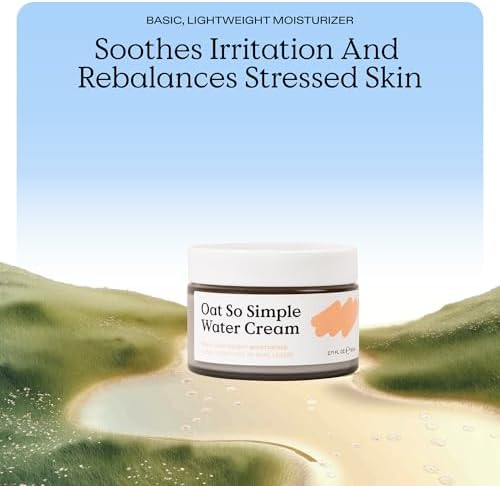 KraveBeauty Oat So Simple Water Cream for Dry, Sensitive Skin, 80 mL - Image 3