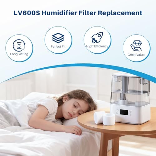 30 Pack Top Fill Humidifier Filter Replacement for LEVOIT Classic160 - Image 7