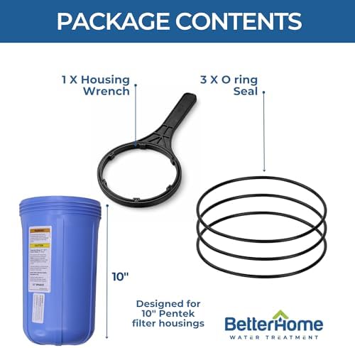Genuine Pentair SW-3 150296 10" Big Blue Filter Wrench with 3 Pack of 151122 Compatible O-Rings for Pentair Pentek Big Blue Water Filter Housings 10" tall OEM Size NSF61 Buna-N - Image 5