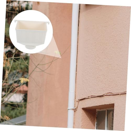 PVC Square Rain Downspout Connector for Outdoor Gutter Drainage - Image 6