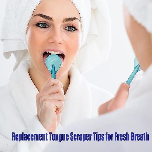Tongue Scraper Attachment Replacement for Waterpik Water Flosser, Replacement Tips for Waterpik Water Flosser 6 PCS - Image 4