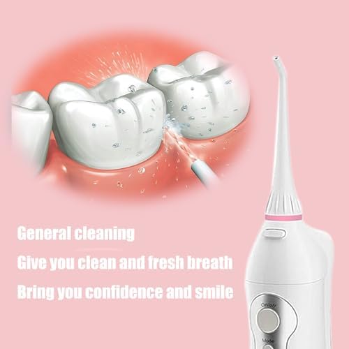 3 Pack Water Flosser Replacement Tips for Oralfree, Nicwell, Nicefeel, COSLUS, Oral Irrigator Jet Tip Nozzel fits for Mospro, Zerhunt Water Flosser, White - Image 2