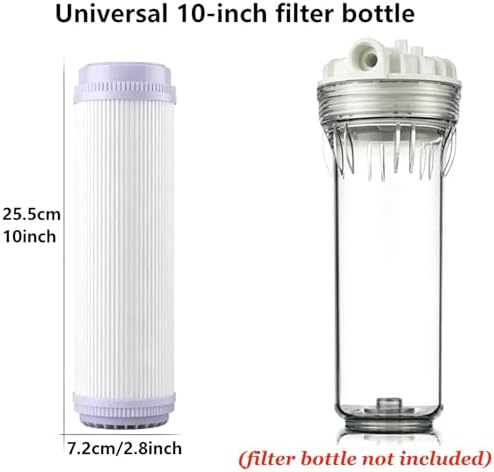 2Pcs 10"x2.5" Flat Mouth Universal UF Membrane Filter - Image 2