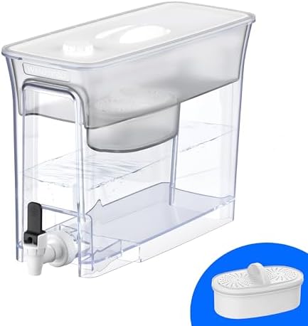 Waterdrop WFD-40W-L Water Filter Dispenser, 35-Cup Large Capacity, White by Waterdrop