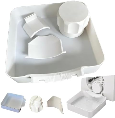 Washing Machine Drain Funnel Tray, Universal Washer Drain Tray and Water Catcher Guide for Front Load Filter Cleaning, Laundry Pump Maintenance Accessory，1pcs by Unknown