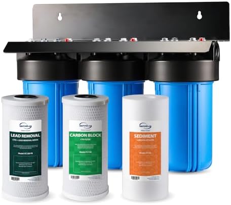 iSpring Lead, Chlorine, Sediments Whole House Water Filter System by iSpring