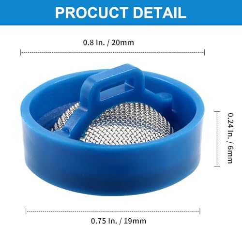 10-Pack Washing Machine Hose Filter Screens for Clogged Inlets - Image 5