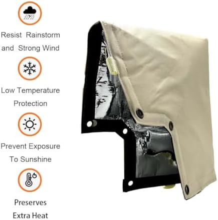 Backflow Insulation Pouch - Pressure Vacuum Breaker Cover(Beige) - Image 4
