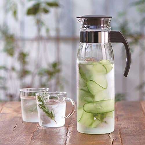 Hario Slim Water Jug, 1400ml, Grey - Image 7
