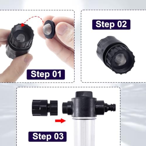 30Pcs Hose Water Filter Washers, Stainless Steel creen Filter - Image 3