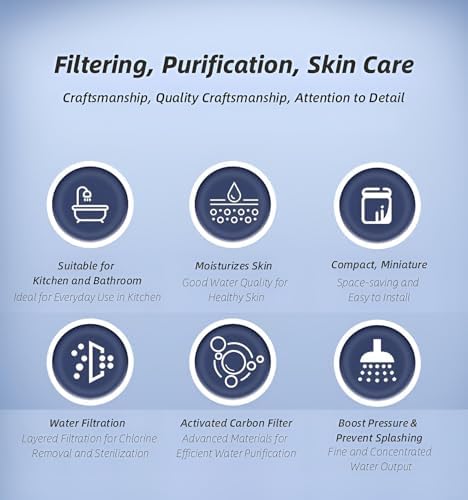 Water Filter for Sink Faucet – Directed Faucet Water Filter with 3 Replaceable Filters & Durable Design for Kitchen & Bathroom Sinks - Image 7