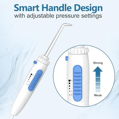 H2ofloss Countertop Water Flosser for Teeth, Oral Irrigator for Family Care - Image 4