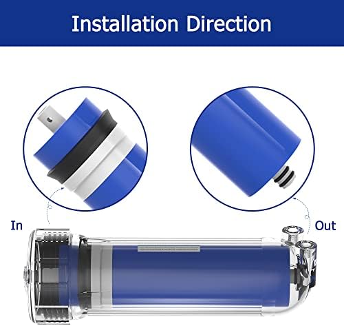 300 GPD RO Membrane Filter Replacement with Reverse Osmosis Housing - Image 7