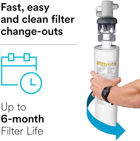 Filtrete Under Sink Replacement Water Filter Cartridge 3US‑MAX‑F01 - Image 6