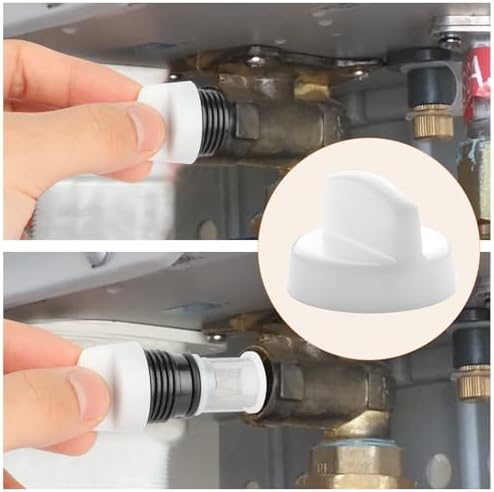 H98-510-S tankless Water Heater Filter, tankless Water Heater Filter Removal Tool, for Rinnai Water Heaters（White, 2 Pack） - Image 2