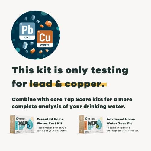 Tap Score Lead & Copper in Water Test Kit | Well or City | Full Report | EPA Certified Drinking Water Labs | #1 Best Home Water Test 2021-24 NYT Wirecutter | 100% Unbiased - Image 2