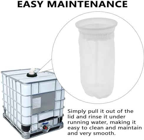 3Pcs IBC Lid Filter, IBC Lid Nylon Filter Screen, IBC Tote Tank, Rain Water Filter for Venting Ton Barrel Plastic Cover Tote Tank Lid Breath Cover - Image 3