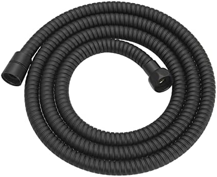 RUMOSE 69 inches Extra Long Shower Hose, Black by RUMOSE