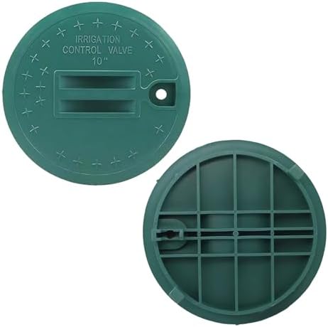 2 Pcs 10 inch Valve Box Cover,valve box cover,Sprinkler Valve Box CoverLid Replacement for Sprinkler System Irrigation Circular Valve Box Lid, Valve Box Cover Lid (10 inch) by SupaoSPG