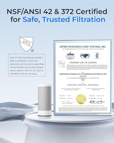 [Original] Waterdrop FF-01A Water Filter Replacement for Waterdrop WD-FC-01 - Image 4
