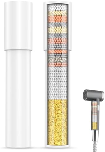 FEELSO Replacement Filters for FEELSO Handheld Toilet Bidet Sprayer(2 Pack) removes chlorine, heavy metals (lead, mercury, nickel, chromium), and bacteria, and microbial particles by FEELSO