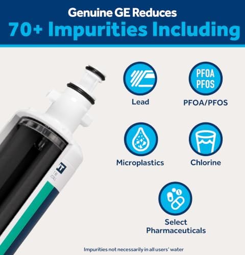 GE RPWFE™ Refrigerator Water Filter, Genuine Filter, Guaranteed Fit, 1-pack - Image 2