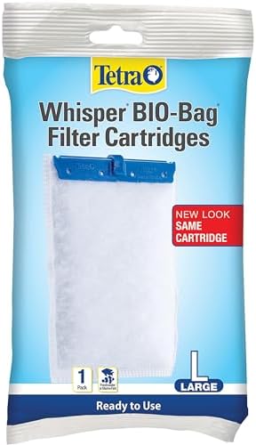 Tetra Whisper Bio-Bag Large Filter Cartridges for Aquariums, 1 Count by Tetra