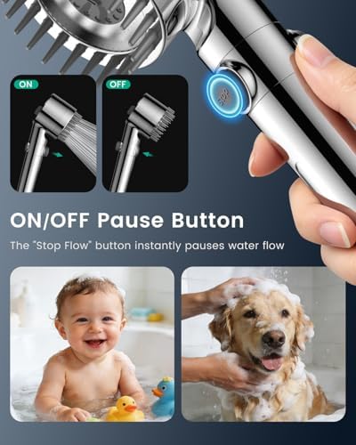 Filtered Shower Head with Handheld 4PCS Filters ShowerHead - Image 5