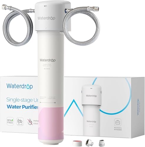 Waterdrop BFU1 Bathroom Sink Filter for Skincare, Strontium-enriched by Waterdrop