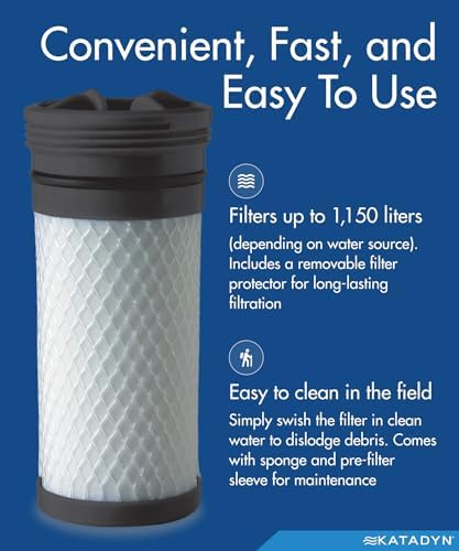 Katadyn Hiker Pro Replacement Cartridge with Field Maintenance Kit - Image 4
