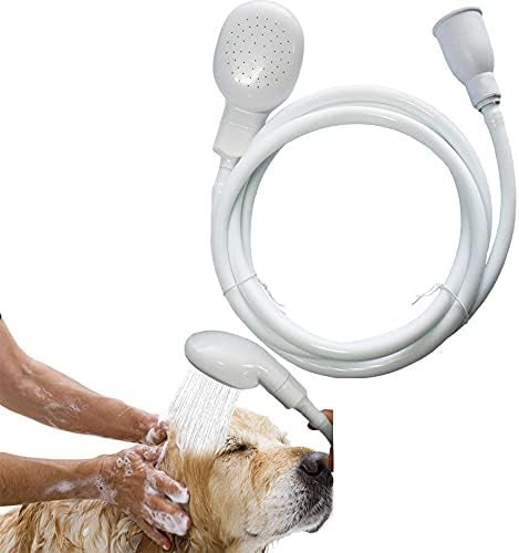 2m/6.56ft Pet Sink Spray Hose Portable Garden/Tub Faucet Sprayer Handheld Hose Faucet Shower for Bathing Baby,Pets,Washing Hair,Rinsing Vegetables by Alovexiong