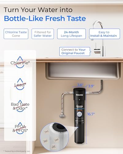 Waterdrop 15UA Under Sink Water Filter System, 19000 Gallons, 2 Years - Image 2