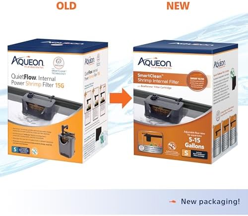 Aqueon QuietFlow Internal Filter with SmartClean Technology Shrimp, Small - Image 2