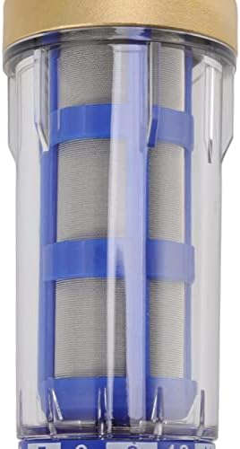 Whole House Spin Down Sediment Water Filter Refined Copper Head Spin Down Sediment Prefilter for Home Water Supply System with Stainless Steel Mesh and High Accuracy Filtration - Image 6