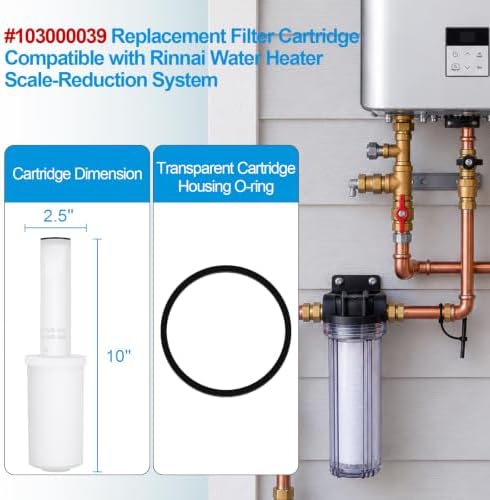 Scale Filter Replacement Cartridge #103000039, Scale Inhibitor Filter - Image 3