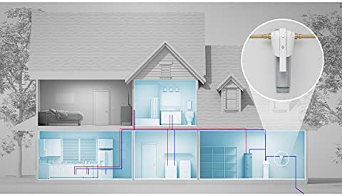 GE Smart Whole House Leak Detection Water Filtration System | Reduces Sediment, Rust & More | Install Kit Included | Filter Not Included | Replace Filter (FTHPM, FTHTM, FTHLM) Every 3 Months | GXWH70M - Image 6