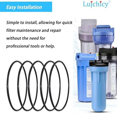 W34-OR 5/Pack Replacement American Plumber, Water Filter for American Plumber 4-1/8" X 3-7/8 X 1/8，152030 Filter O-Ring Fits Pentek 151120 Water Filter Housing - Image 6