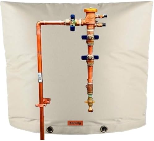 Backflow Preventer Insulation Pipe Cover for Outside by Aprllolg