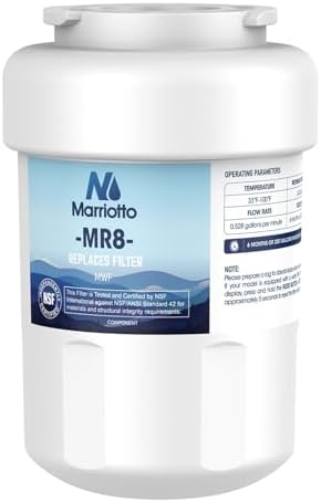 MARRIOTTO MWF Refrigerator Water Filter NSF 42 Certified, 1 Pack by MARRIOTTO