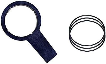 KleenWater Water Filter Wrench Compatible with Aqua-Pure AP101T & AP102T, Includes 3 O-Rings by KleenWater