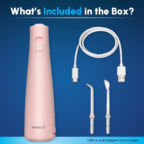 Waterpik Cordless Pulse 3100 Portable Water Flosser, Rechargeable, Pink - Image 4
