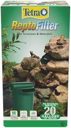 Tetra ReptoFilter, Terrarium Filtration, Keeps Water Clear by Tetra