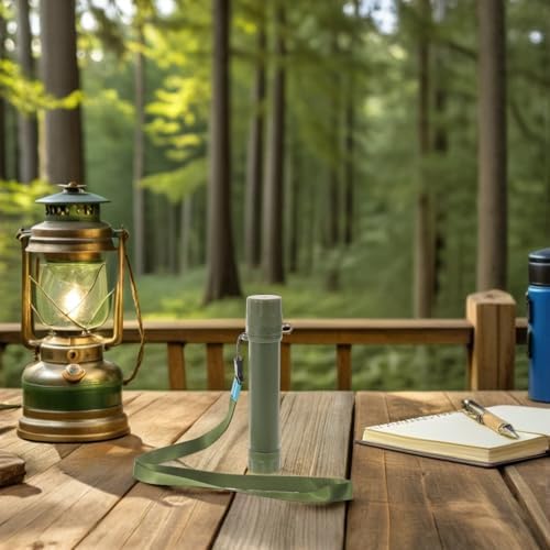 Portable Water Filter Straw, Reusable Emergency Purifier with Lanyard - Image 6