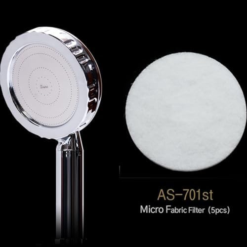 Aroma Sense Replacement Micro Fabric Filter 5PC For Shower Heads AS-701st/AS-OPUS, Diameter 3.93 inch - Image 2