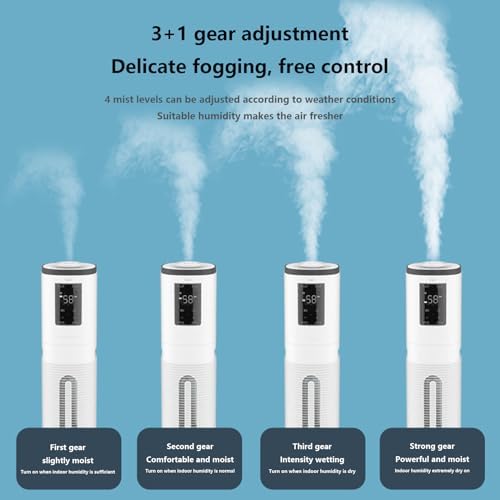 Floor-standing Humidifier Household Water-adding UV Purification Silent Fine Atomization Air Purification Aromatherapy Machine Atomizer (A) - Image 6