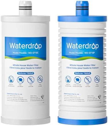 Waterdrop WHF2E-PC Whole House Water Filter System, 4-Stage Filtration with EF10PC Replacement Filter for WHF2E-PC Whole House Filter System, Bundle - Image 6