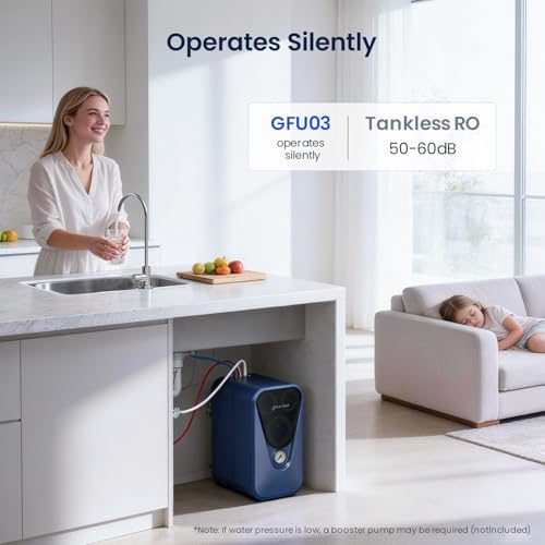 GLACIER FRESH GFU03 Electric-Free Reverse Osmosis Water Filter 800 GPD - Image 5