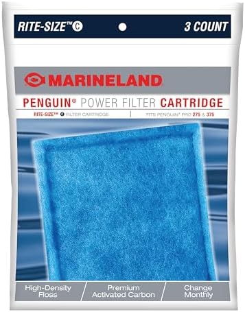Marineland Bio-Wheel Penguin Rite-Size C Aquarium Filter Cartridge, 3 Count by Marineland