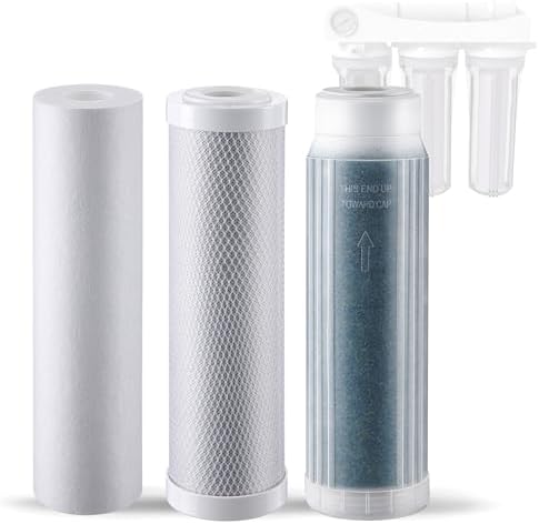 3-Stage RODI Filter Kit, Compatible with Aquatic Life, 10-Inch Replacement by CEOIGHE