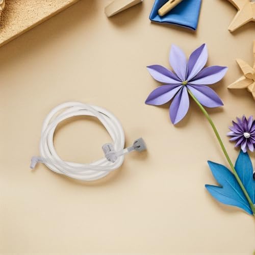 8Pcs 32 Inch White Plastic Water Flosser Replacement Hoses - Image 5
